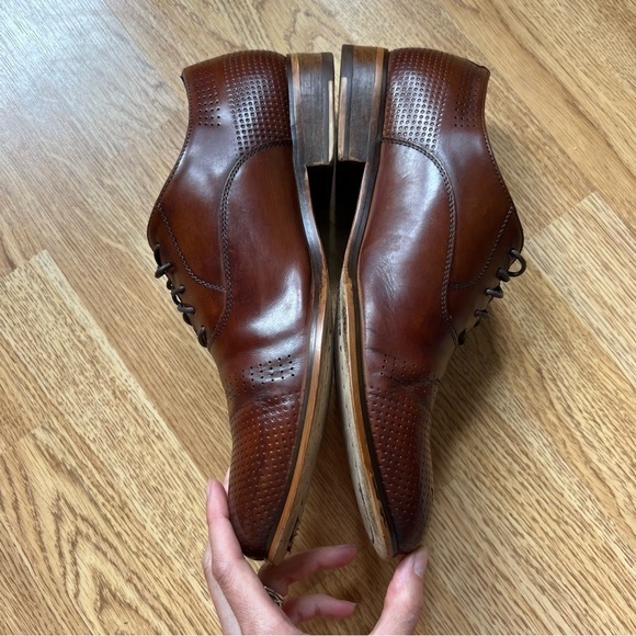 Kenneth Cole New York Men\'s Cha-Raid Oxford Business Dress Lace Up Shoes Sz 8.5M main image 11